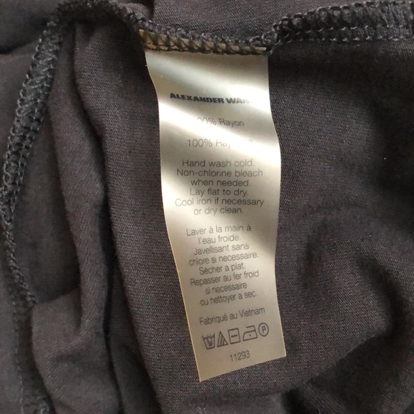 T by Alexander Wang Black Classic Pocket Tank - Picture 9 of 9